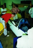 Mike Yager buying CERV 1 from K.D. James at the NCM in June 1997