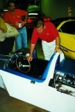 Mike Yager buying CERV 1 from K.D. James at the NCM in June 1997